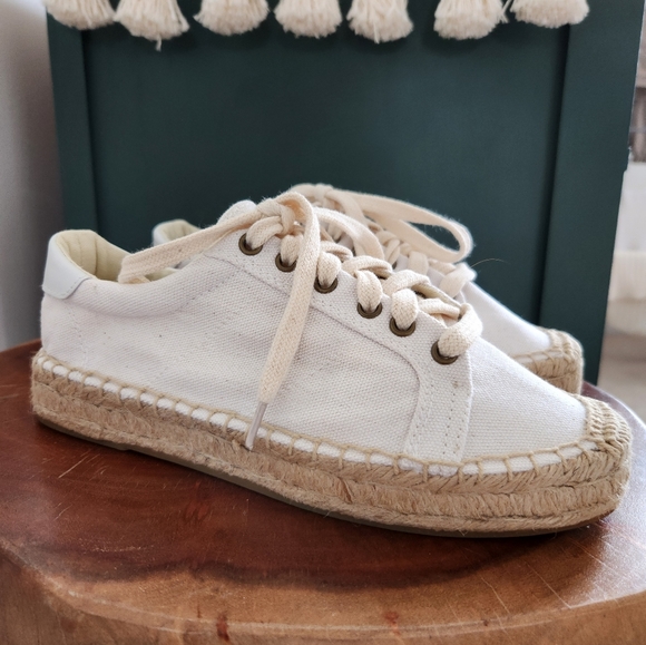 Soludos platform canvas sneaker 6.5 - Picture 2 of 4